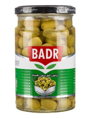 زیتون شور بدون هسته بدر 630 گرم