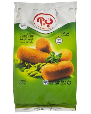 کراکت سیب زمینی منجمد ب.آ 350 گرم