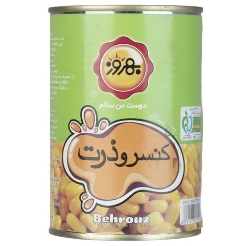 کنسرو ذرت شیرین بهروز 380 گرم
