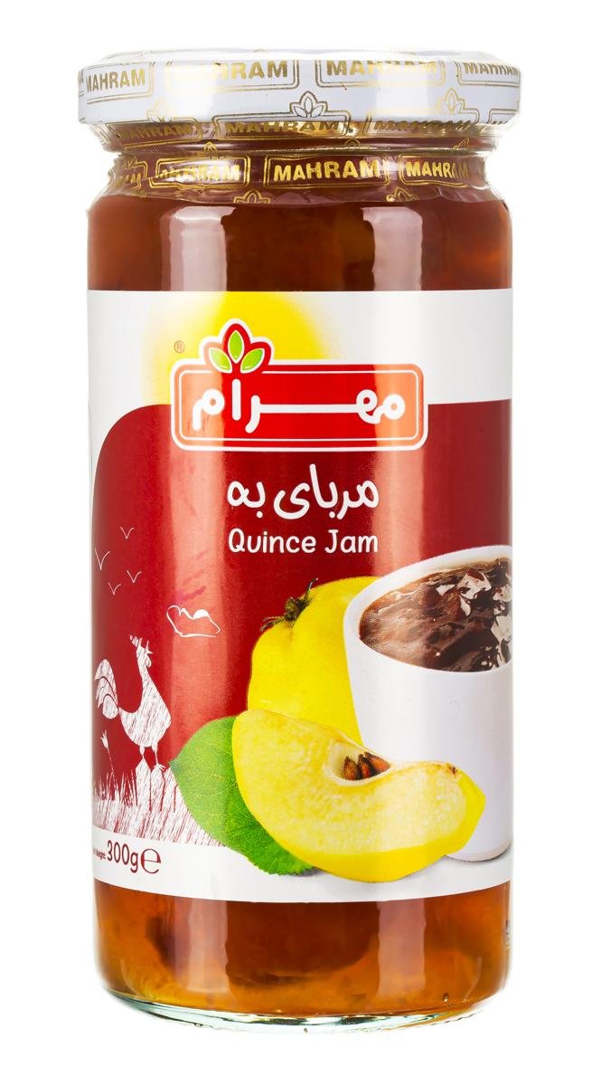 مربا به شیشه مهرام 300 گرمی