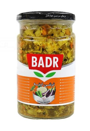 ترشی لیته بدر 630 گرم