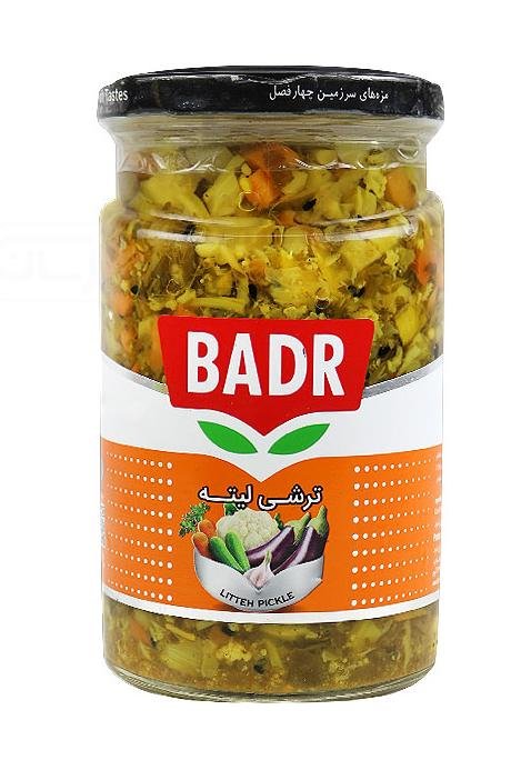 ترشی لیته بدر 630 گرم