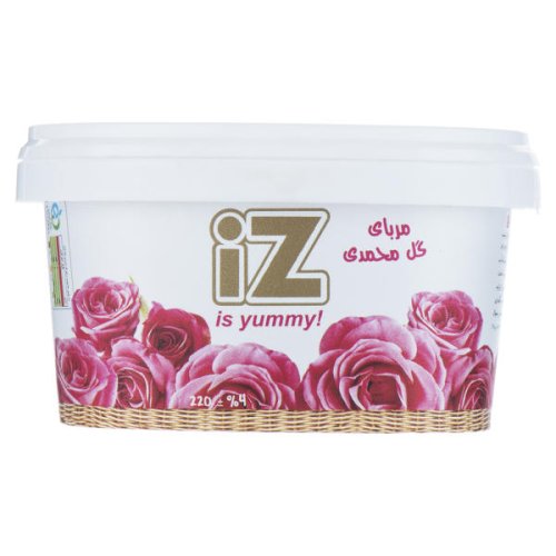 مربا گل محمدی ایز 220 گرم