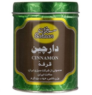 پودر دارچین سبزان 150 گرم