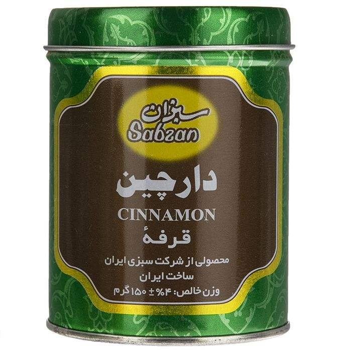 پودر دارچین سبزان 150 گرم