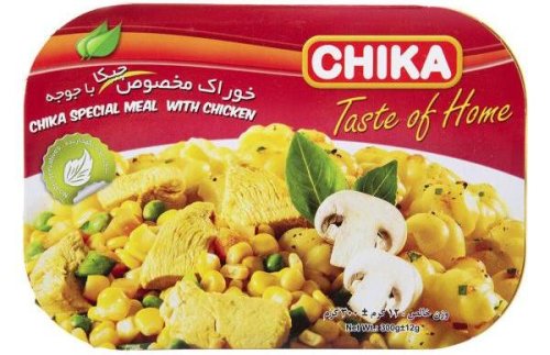 خوراک مخصوص چیکا با جوجه چیکا 300 گرم