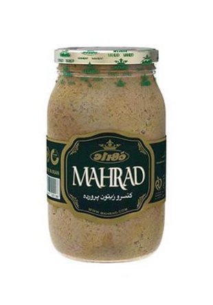 زیتون پرورده شیشه مهراد 230 گرمی
