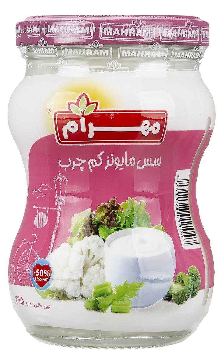 سس مایونز کم چرب مهرام 265 گرم