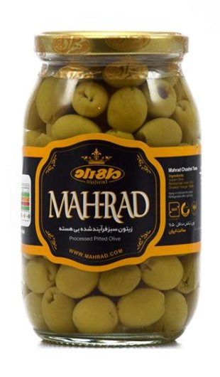 زیتون شور با هسته مهراد 980 گرمی