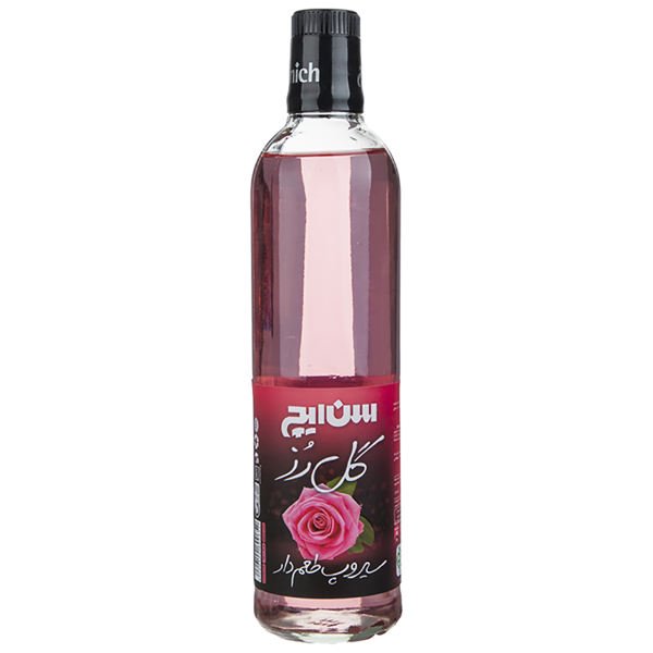 شربت شیشه ای رز سن ایچ 840 گرم