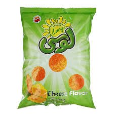 اسنک توپی پنیری لوسی82 گرمی
