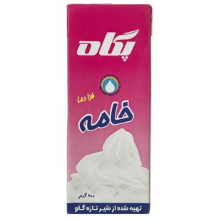 خامه استریل پاکتی تتراپک اسلیم پگاه 200 سی سی