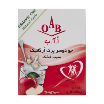 جو دو سر پرک اٌرگانیک سیب خشک اٌ.آ.ب 200 گرم