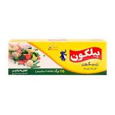 کیسه زیپدارپیلگون 25برگ(25*20 سانتی متر)