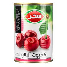 کمپوت آلبالو سحر 410 گرمی