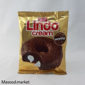 دونات کیک کاکائویی با کرم شیری لیندوکرم