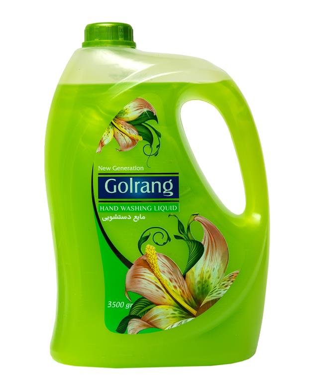 مایع دستشویی صدفی سبز گلرنگ 3500 گرمی