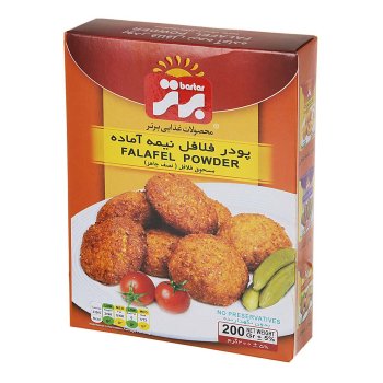 پودر فلافل نیمه آماده برتر 200 گرمی