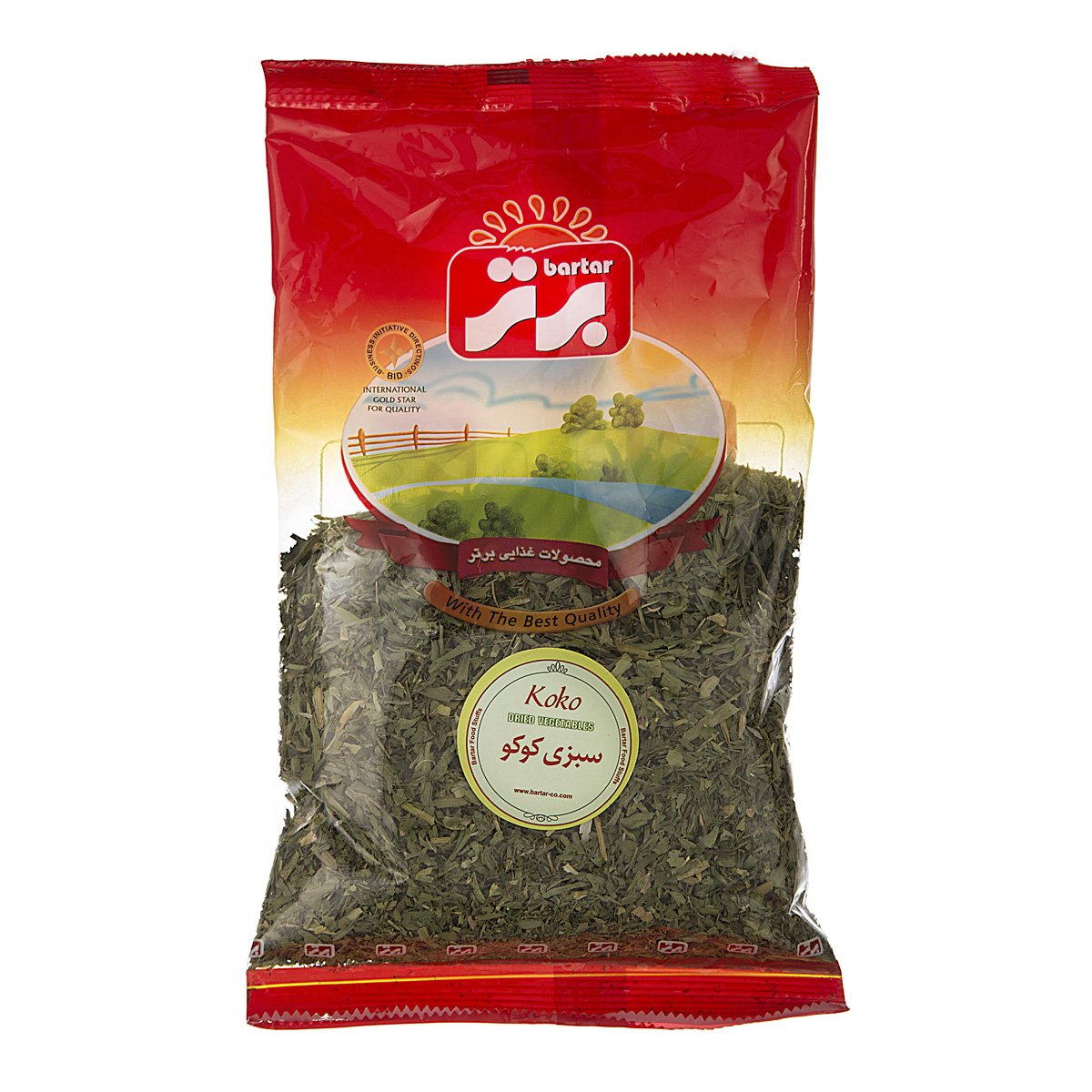 سبزی کوکویی برتر 70 گرمی