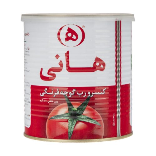 ررب گوجه فرنگی هانی 800 گرم