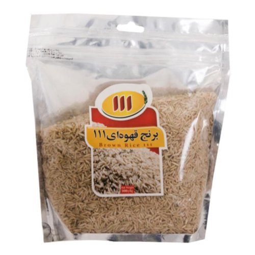 برنج قهوه ایی 900 گرمی 111