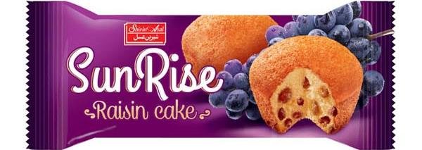 کیک کشمشی سان رایز شیرین عسل