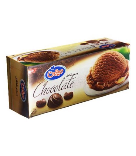 بستنی شکلات 1 لیتری میهن