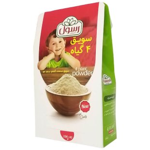 سویق کودک 4 گیاه رسول 200 گرم
