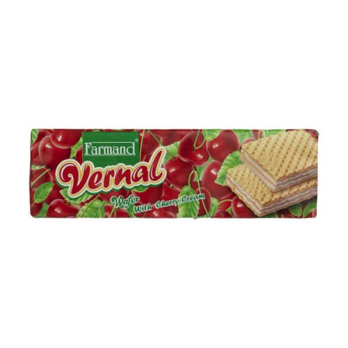 ویفر ورنال گیلاس فرمند 80 گرم