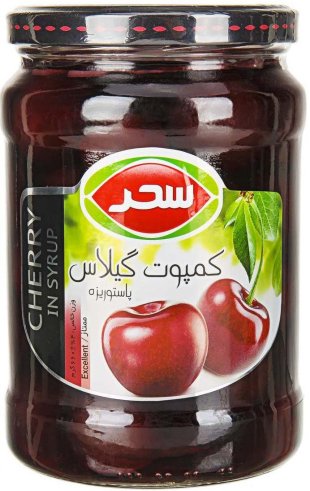 کمپوت گیلاس سحر 660 گرم