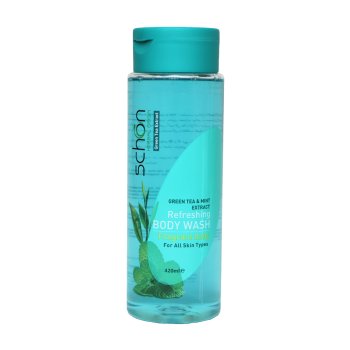 شامپو بدن چای سبز و نعنا420ML-شون