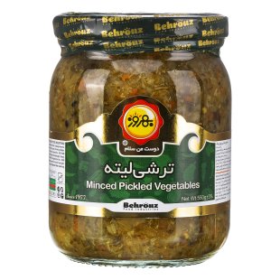 ترشی لیته بهروز 550 گرم