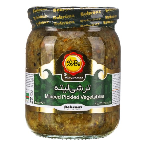 ترشی لیته بهروز 550 گرم