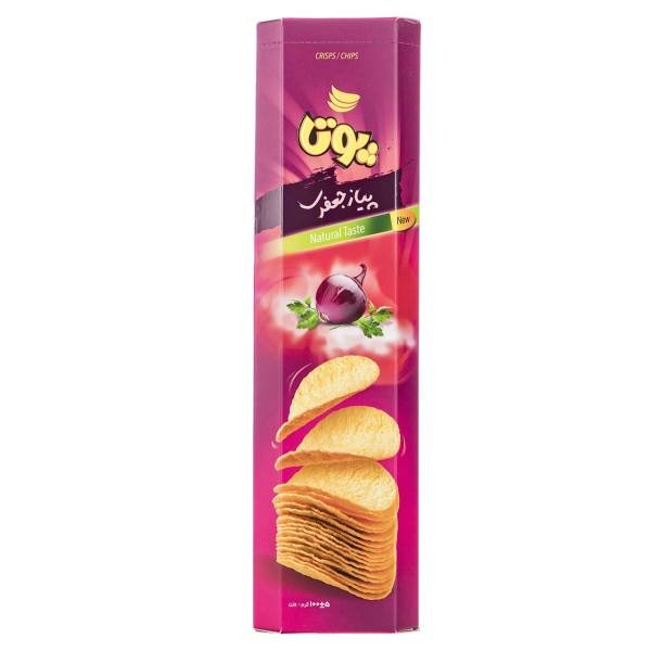 چیپس پیاز جعفری پوتا 100 گرم