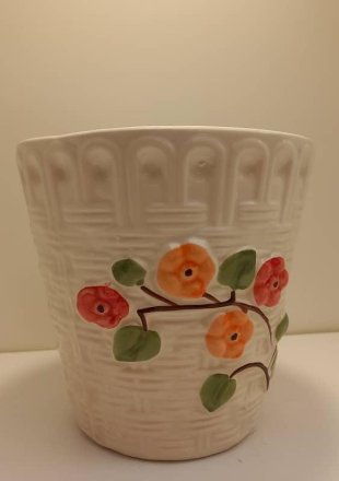 گلدان حصیری متوسط
