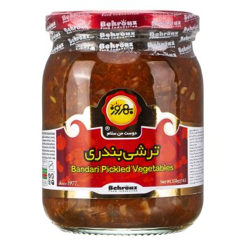 ترشی بندری بهروز 550 گرم