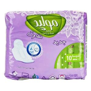 نوار بهداشتی اکسترا متوسط بسته بندی تکی مولپد SW
