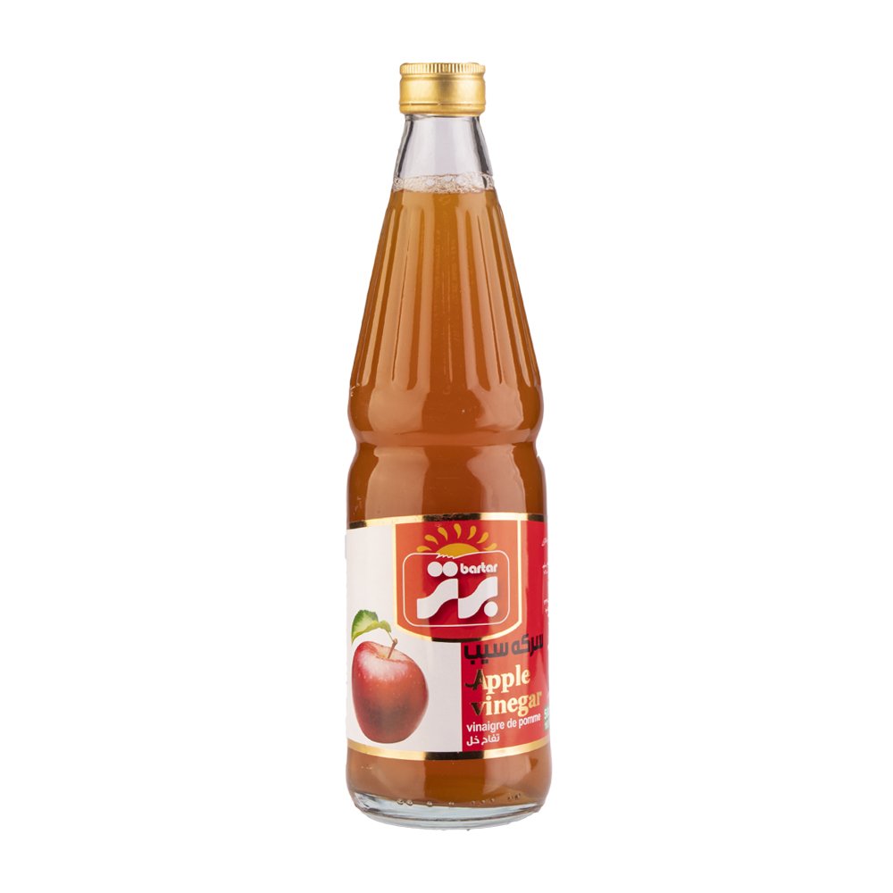 سرکه سیب شیشه برتر 500 گرم
