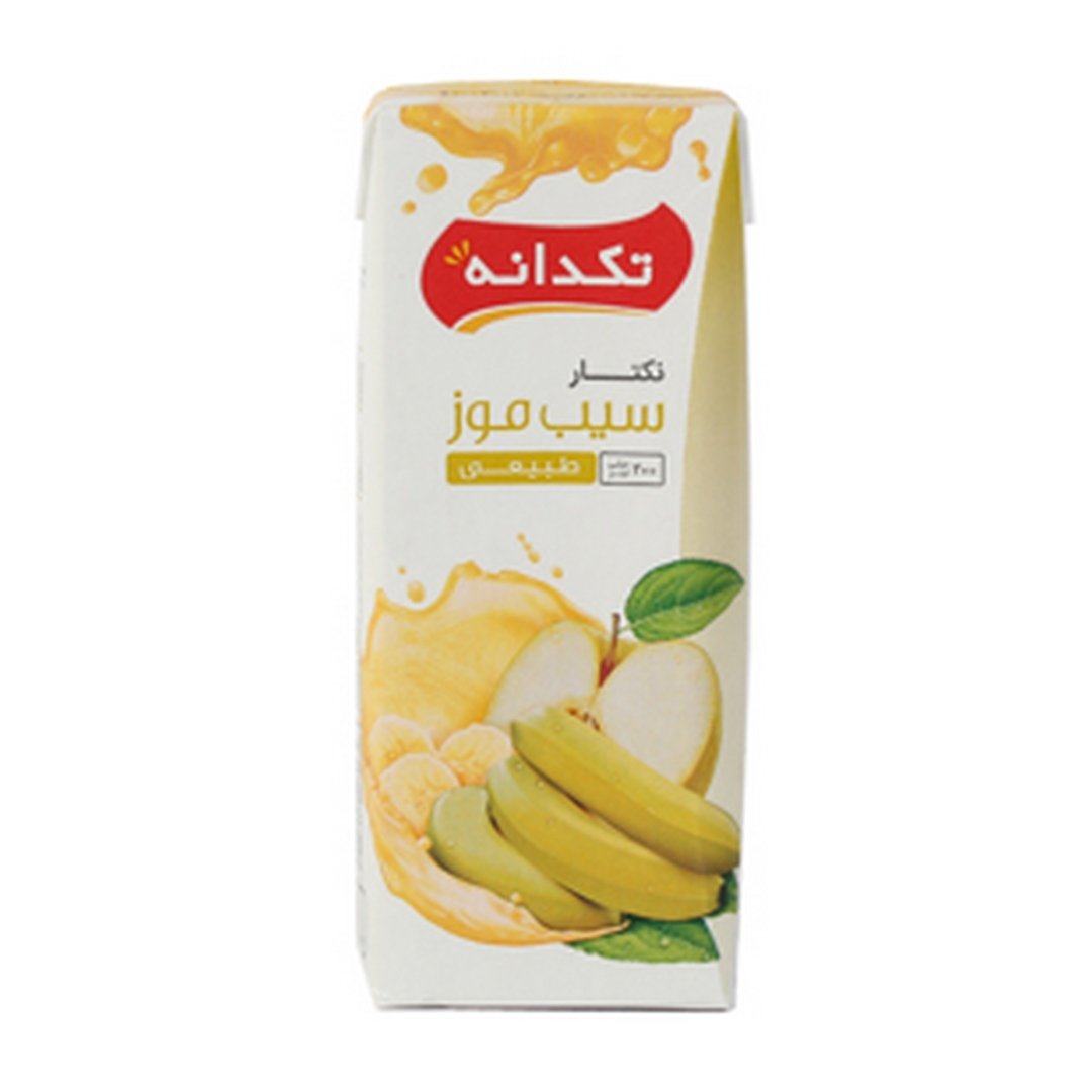 نکتار سیب موز تکدانه 200 سی سی