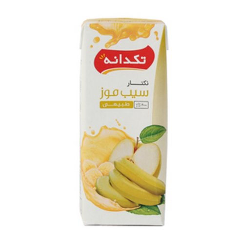 نکتار سیب موز تکدانه 200 سی سی