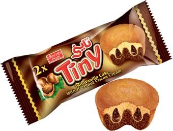 کیک دو قلو تاینی شیرین عسل