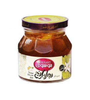 مربا بهار نارنج شیشه موسوی 320 گرم