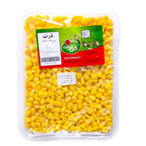ذرت دانه ای منجمد گل پونه 400 گرم