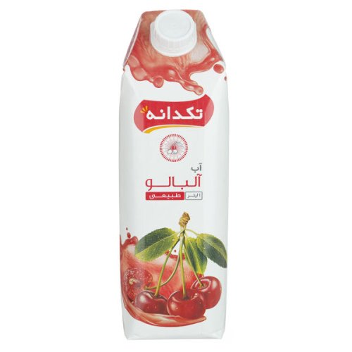 آب آلبالو تکدانه 1 لیتر