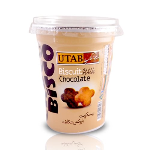 بیسکوئیت با روکش شکلات