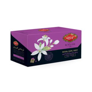 چای تی بگ رویال ارل گری گلستان 25 عددی