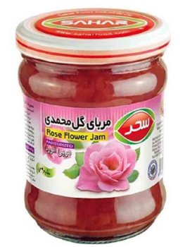 مربای گل محمدی سحر 810 گرم