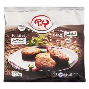 فلافل کاملا پخته منجمد ب آ 450گرم
