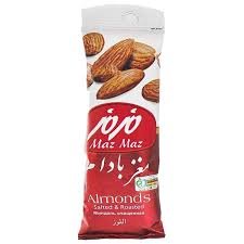 بادام درختی نمکی مزمز 40 گرمی
