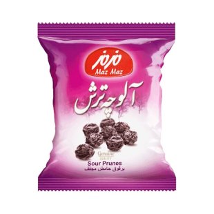 آلوچه ترش متوسط مزمز 60 گرمی